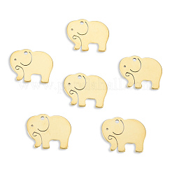 Ion Plating(IP) 201 Stainless Steel Charms&nbsp;STAS-N098-126LG