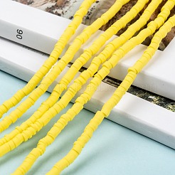 Handmade Polymer Clay Beads Strands&nbsp;X-CLAY-R089-4mm-073