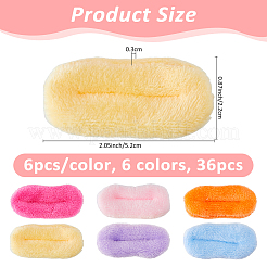 36Pcs 6 Colors Velvet Doll Lip&nbsp;FIND-FH0016-47A