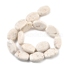 Natural Magnesite Beads Strands&nbsp;G-I380-A01-01