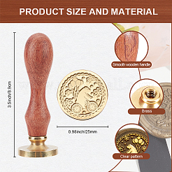 Wax Seal Stamp Set&nbsp;AJEW-WH0208-1228