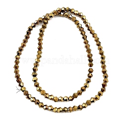 Transparent Electroplate Glass Beads Strands&nbsp;EGLA-A039-T3mm-UA11