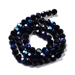Opaque Glass Beads Strands&nbsp;EGLA-A035-P8mm-L18