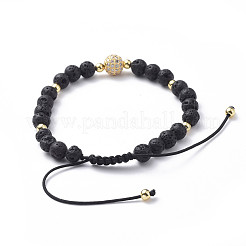 Braided Bead Bracelets&nbsp;BJEW-JB04766-02