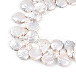 Natural Baroque Keshi Pearl Beads Strands&nbsp;PEAR-S018-15