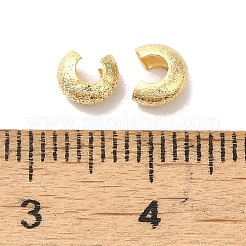 Brass Crimp Beads Covers&nbsp;FIND-Z039-07B-G