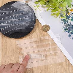 6 Sheets Oval Self Adhesive Door Knob Bumpers&nbsp;AJEW-SP0004-11B