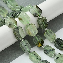Natural Prehnite Beads Strands&nbsp;G-C098-A03-01
