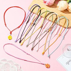 30Pcs 10 Colors Adjustable Waxed Polyester Cord Necklace Making&nbsp;NJEW-CJ00003