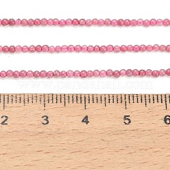 Natural Pink Tourmaline Beads Strands&nbsp;G-A322-A05-2mm