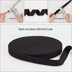 Cotton Cotton Twill Tape Ribbons&nbsp;OCOR-WH0057-30C-02