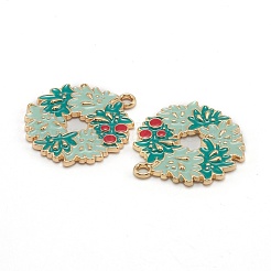 Alloy Enamel Pendants&nbsp;X-ENAM-E569-14