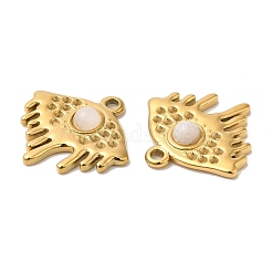 Ion Plating(IP) 316 Stainless Steel Melting Eye Pendant Rhinestone Settings&nbsp;STAS-K258-32G
