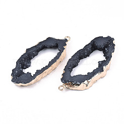 Druzy Geode Resin Big Pendants&nbsp;X-RESI-S366-23J