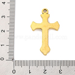 201 Stainless Steel Pendants&nbsp;STAS-Q015-02G