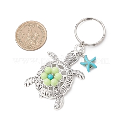 Tortoise Alloy & Acrylic Keychains&nbsp;KEYC-JKC01452