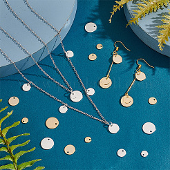 64Pcs 8 Styles 304 Stainless Steel Charms&nbsp;STAS-PH0005-60