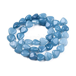 Natural Aquamarine Round Beads Strands&nbsp;G-R190-10mm-28