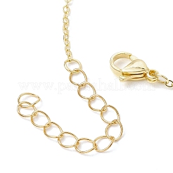 Non-magnetic Synthetic Hematite Brass Cable Chain Link Bracelets&nbsp;BJEW-JB10354