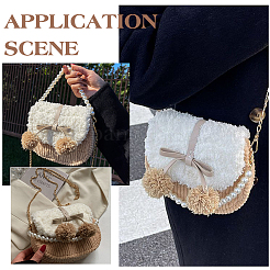 DIY Shoulder Bag Making Kits&nbsp;DIY-WH0504-320C