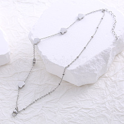 Korean Style Minimalist Double Layer Heart Friendship Bracelet for Women&nbsp;WA9104