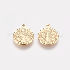 201 Stainless Steel Pendants&nbsp;STAS-F166-06G