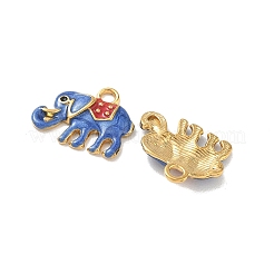 304 Stainless Steel Enamel Pendants&nbsp;STAS-L316-07G-02