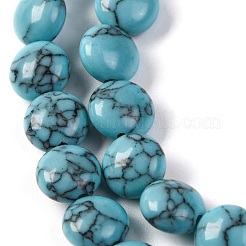 Synthetic Turquoise Beads Strands&nbsp;G-T047-A20-01