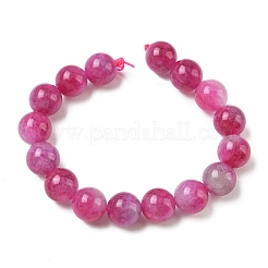 Dyed Natural Malaysia Jade Beads Strands&nbsp;G-G021-01D-12