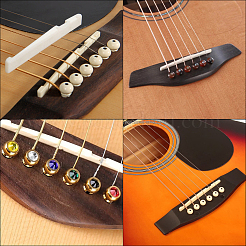 41Pcs 7 Styles Plastic Guitar String Pins Set&nbsp;AJEW-CN0004-47