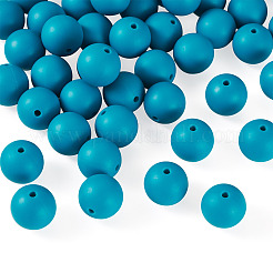 50Pcs Food Grade Eco-Friendly Silicone Beads&nbsp;SIL-TADJ0001-03H