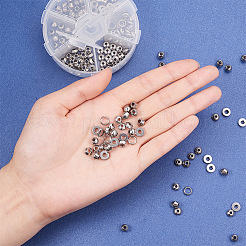 180Pcs 6 Styles 304 Stainless Steel Beads&nbsp;STAS-PH0018-23P