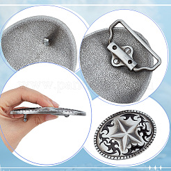 Zinc Alloy Buckles&nbsp;FIND-GF0009-21B