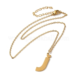 304 Stainless Steel Pendant Necklaces&nbsp;LS-NJEW-H036-02G-J