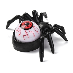 Halloween Resin Spider with Scary Eyeball LED Light Figurines Ornament&nbsp;AJEW-Z036-01A