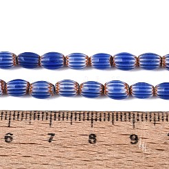 Handmade Millefiori Glass Barrel Beads Strands&nbsp;LS-LA-N002-01A
