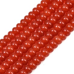 Natural Deyd White Jade Beads Strands&nbsp;GG-CBAD029-B05-5x8mm