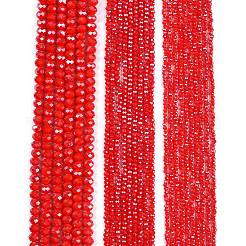 Electroplate Glass Beads Strands&nbsp;EGLA-A044-P1mm-A22
