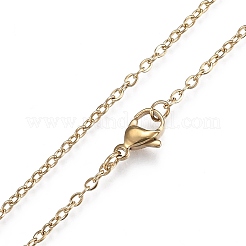 PVD Vacuum Plating 201 Stainless Steel Pendant Necklaces&nbsp;NJEW-H208-02G