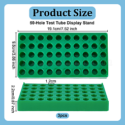 Polypropylene Multi-Use Colorimetrical Cylinder Tube Display Racks&nbsp;AJEW-WH0606-029B