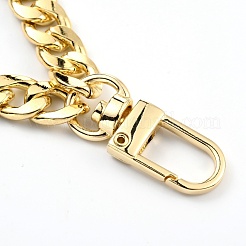 Alloy Chain Wristlet Bag Handles&nbsp;FIND-WH0097-86G