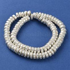 Electroplated Natural Lava Rock Beads Strands&nbsp;G-I360-A04-04
