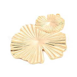 Rack Plating Brass Pendants&nbsp;KK-M261-17G