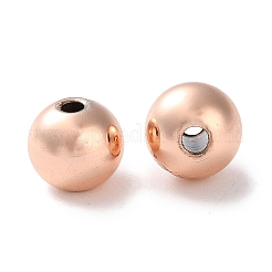 Rack Plating Brass Beads&nbsp;KK-F090-20RG-01