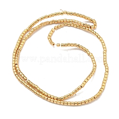 Electroplated Synthetic Non-Magnetic Hematite Beads Strands&nbsp;G-I360-D01-02