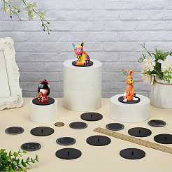 Plastic with Silicone Doll Base Display Rack&nbsp;AJEW-WH0609-251B