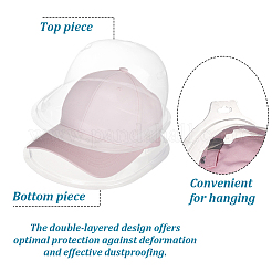 PVC Plastic Boxes for Baseball Cap&nbsp;CON-WH0001-71