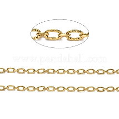304 Stainless Steel Oval Link Chains&nbsp;CHS-C009-03G