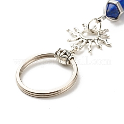 Natural Mixed Gemstone Keychain&nbsp;KEYC-JKC00280