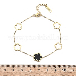 Ion Plating(IP) 304 Stainless Steel Link Bracelets&nbsp;BJEW-P345-11G-03